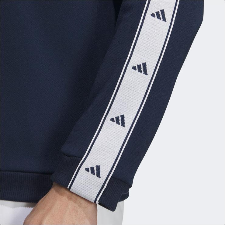 Old adidas アディダス ゴルフ フリース プルオーバー クルーネック