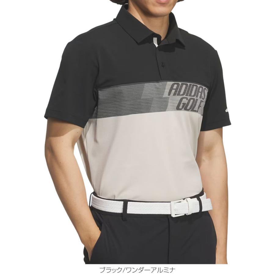 ADIDAS GOLF アディダス ゴルフ カラーブロック 半袖 ポロシャツ ウェア メンズ 2026年春夏モデル M-XL RG650 ...