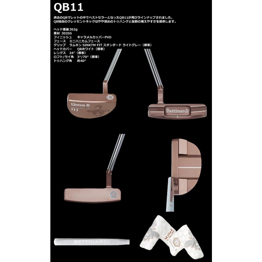 BETTINARDI（ベティナルディ） 特注カスタムクラブ 2023 QUEEN QB11