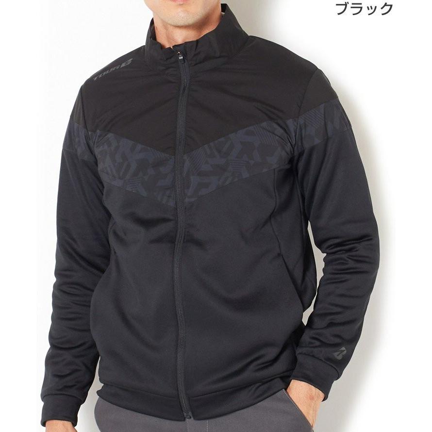 ブリヂストン ゴルフウェア メンズ TOUR B スウェット ブルゾン KGM01B