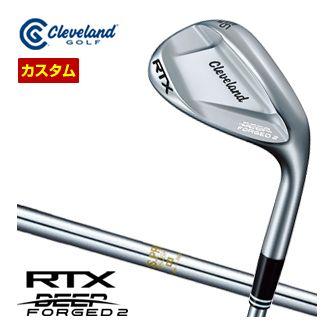Cleveland Golf - RTX F-FORGED Ⅱ/N.S.PRO850GH S（カスタムシャフト） RTX 特注カスタムクラブ クリーブランド DEEP FORGED 2 ウエッジ