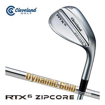 RTX クリーブランド 6 ZIPCORE ウエッジ ダイナミックゴールド RTX クリーブランド 6 ZIPCORE ウエッジ ダイナミックゴールド