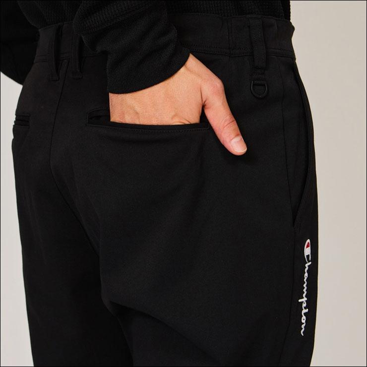 新品、タグ付き! Champion ゴルフ ブラック Mサイズ ゴルフパンツ カジュアルゴルフドットコムby PALM SPRINGSにChampion GOLF