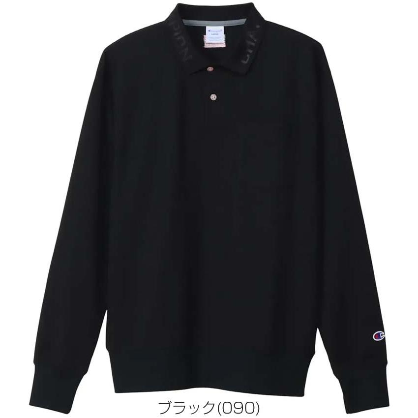 Champion（チャンピオン） ゴルフ ワッフル 長袖 ポロシャツ ウェア