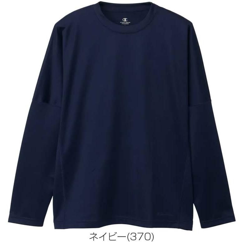 チャンピオン リカバリーウェア クルーネック 長袖シャツ ユニセックス 2025年秋冬モデル M-XL C3-CS490_6