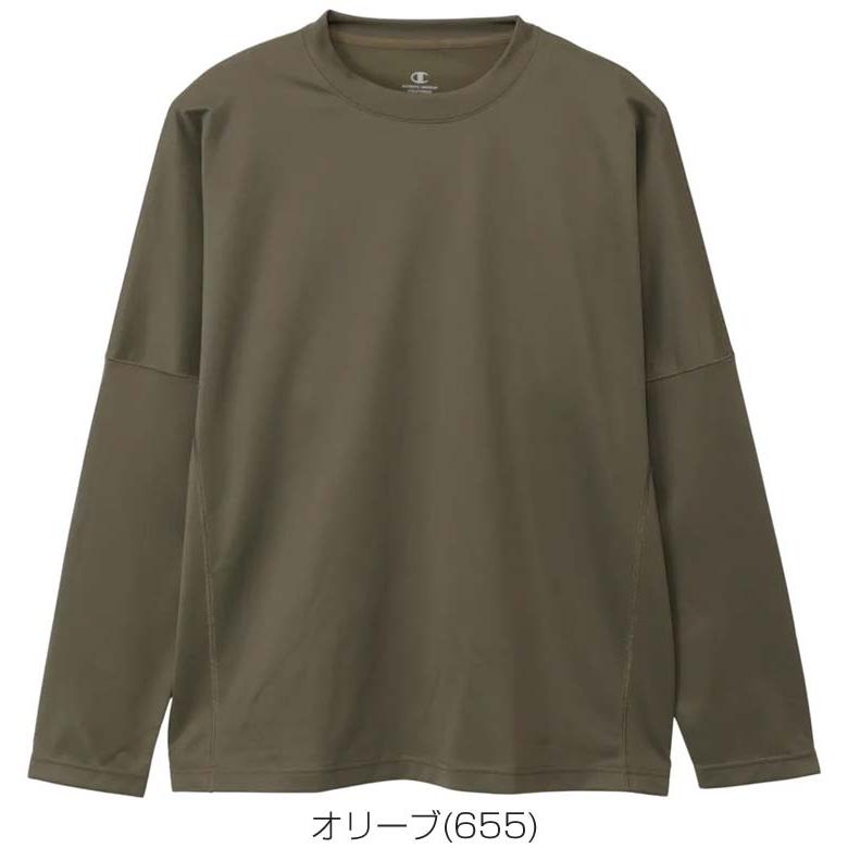 チャンピオン リカバリーウェア クルーネック 長袖シャツ ユニセックス 2025年秋冬モデル M-XL C3-CS490_7