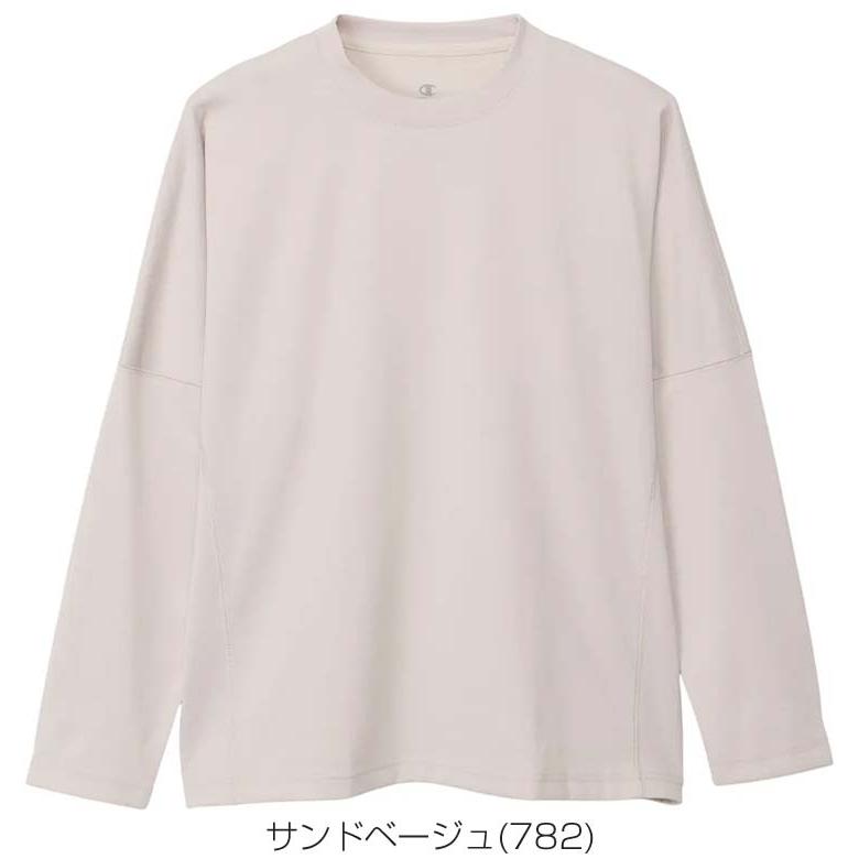 チャンピオン リカバリーウェア クルーネック 長袖シャツ ユニセックス 2025年秋冬モデル M-XL C3-CS490_8
