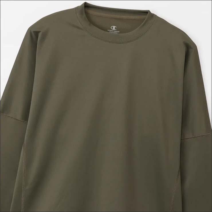 チャンピオン リカバリーウェア クルーネック 長袖シャツ ユニセックス 2025年秋冬モデル M-XL C3-CS490_9