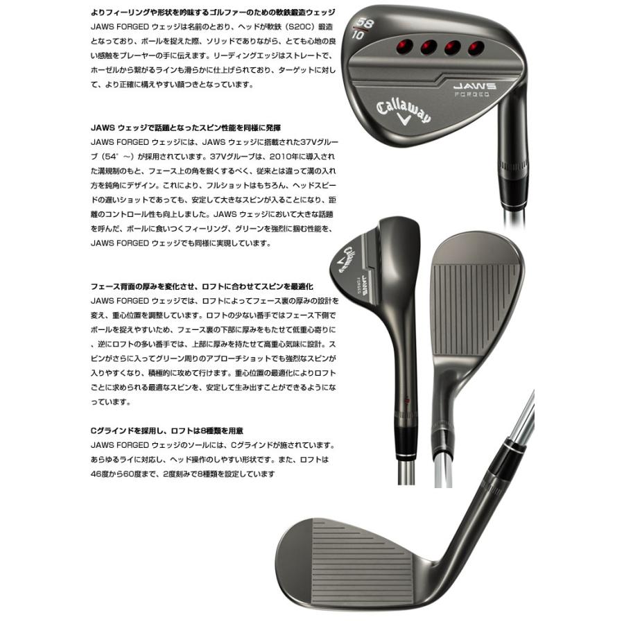 贈与 JAWS FORGED ウェッジ 46度,50度,54度 3本セット agapeeurope.org