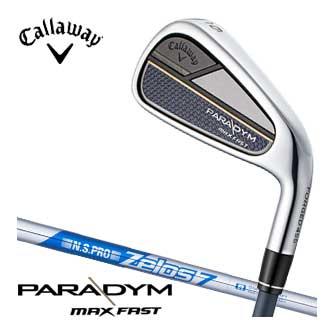 Callaway（キャロウェイ） PARADYM MAX FAST アイアン N.S.PRO Zelos 7