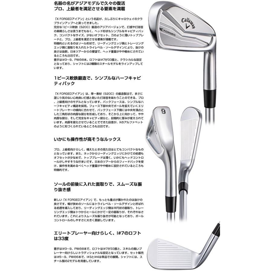 Callaway 特注カスタムクラブ キャロウェイ X FORGED 24