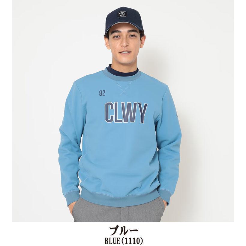 Callaway（キャロウェイ） CLWYロゴ カノコダブルニット クルーネック