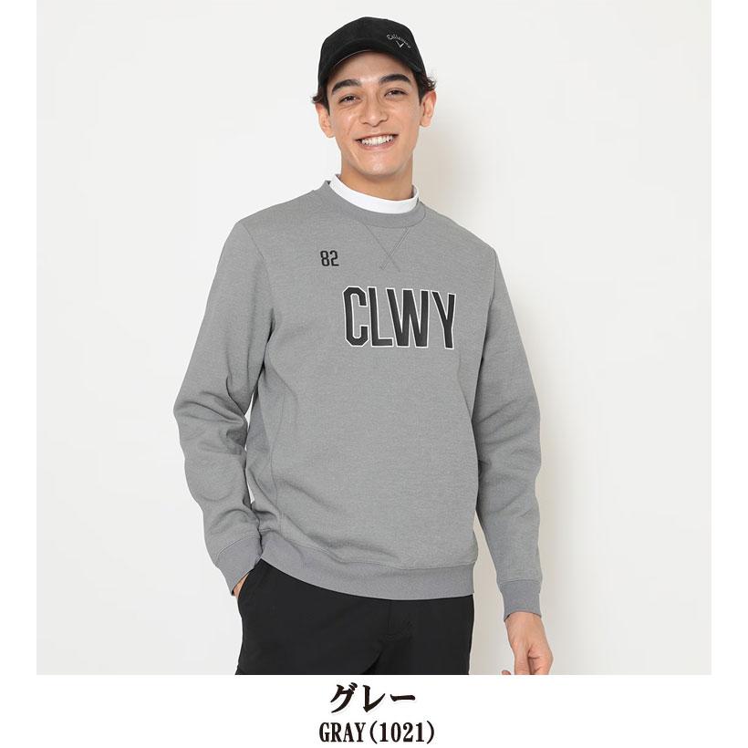 Callaway（キャロウェイ） CLWYロゴ カノコダブルニット クルーネック