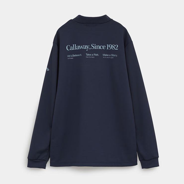 Callaway（キャロウェイ） タックリバー モックネック 長袖シャツ