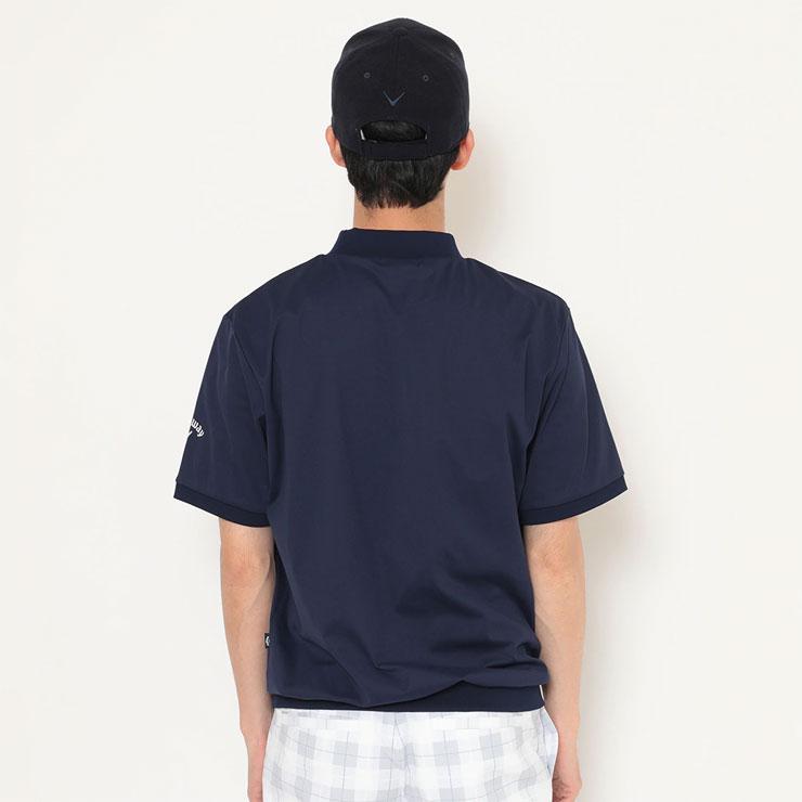 Callaway キャロウェイ スムース モックネック 半袖シャツ