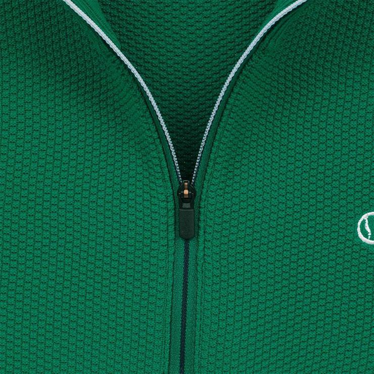 Callaway（キャロウェイ） カノコ編み ハーフジップ モックネック 半袖
