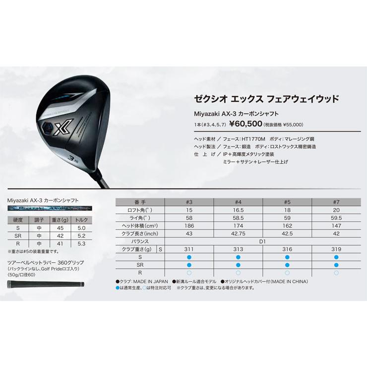 特注カスタムクラブ ゼクシオ エックス 13 フェアウェイウッド 三菱 KUROKAGE XT シャフト