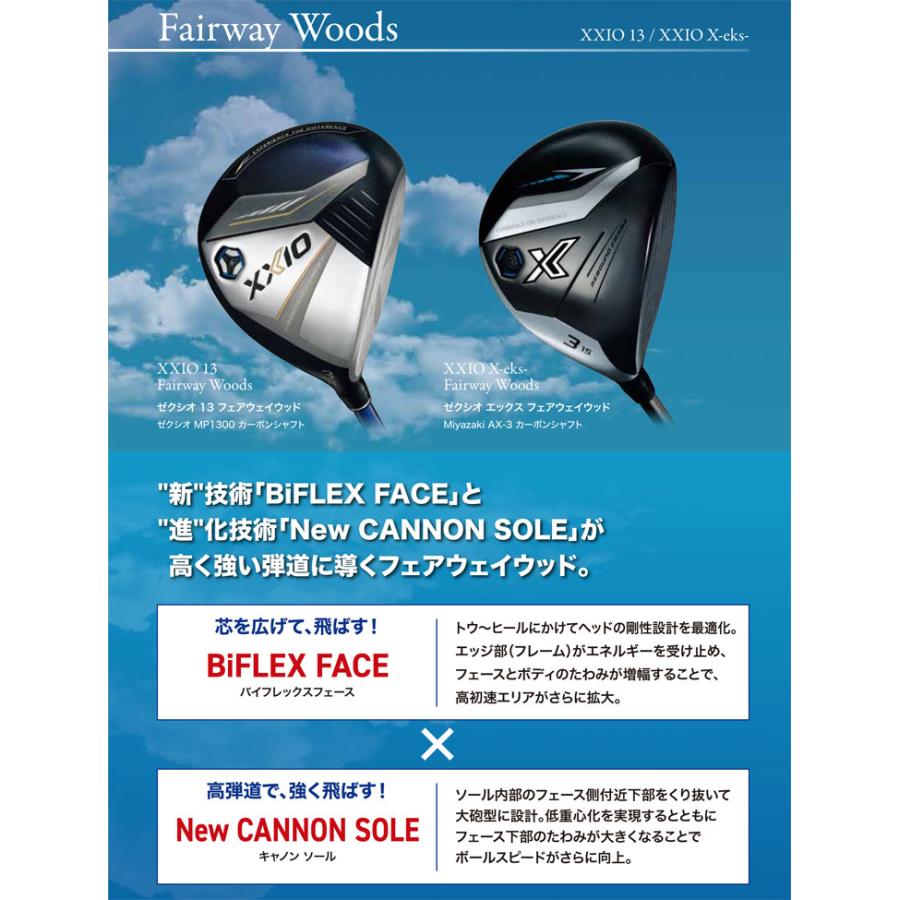 特注カスタムクラブ ゼクシオ エックス 13 フェアウェイウッド 三菱 KUROKAGE XT シャフト