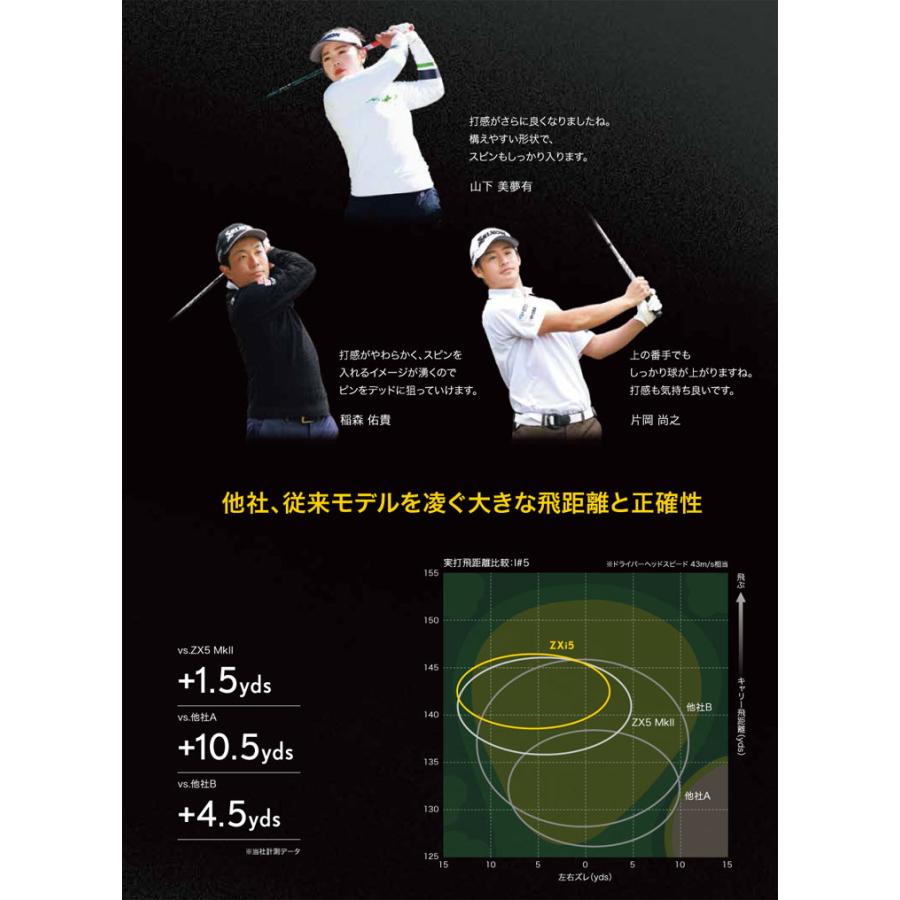 【美品】スリクソン　zxi5 DGmid 115S 5-pw Srixon ZXi5 Iron Set 4-PW Dynamic Gold Mid 115 Stiff Right