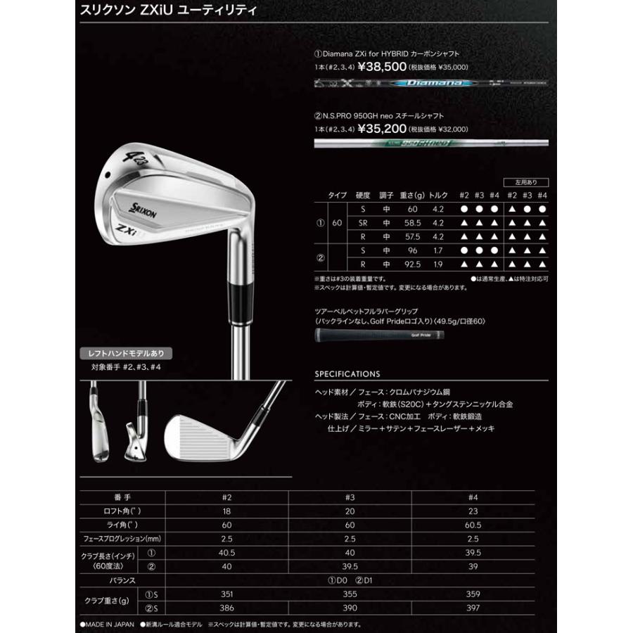 SRIXON 20%OFFクーポン対象 特注カスタムクラブ スリクソン ZXi SRIXON 20%OFFクーポン対象 特注カスタムクラブ スリクソン ZXi