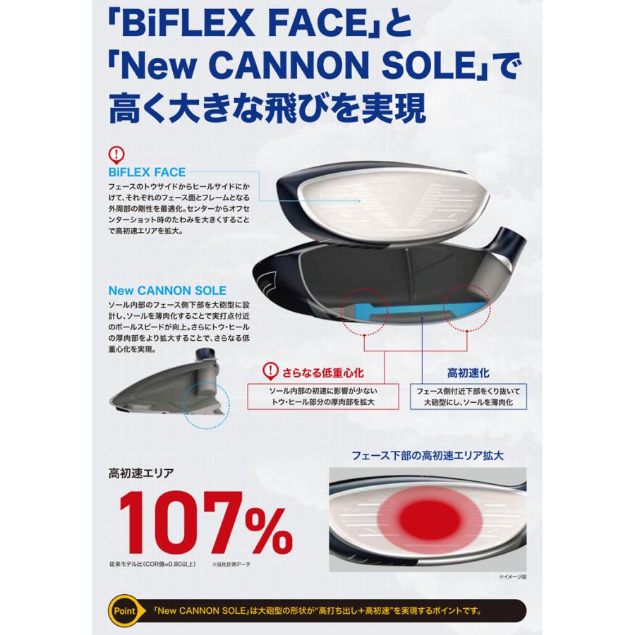 ゼクシオ 13 フェアウェイウッド XXIO MP1300K カーボンシャフト インターナショナルモデルの画像