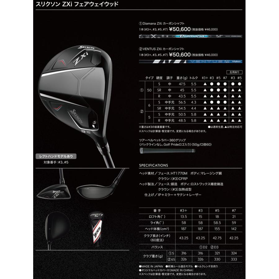 ZX（スリクソン） 20％OFFクーポン対象 スリクソン ZXi フェアウェイ
