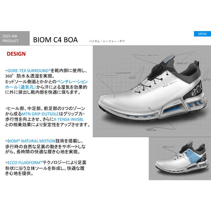 ecco エコー バイオム C4 BOA ゴルフシューズ メンズ 130424 ecco エコー バイオム C4 BOA ゴルフシューズ メンズ 130424