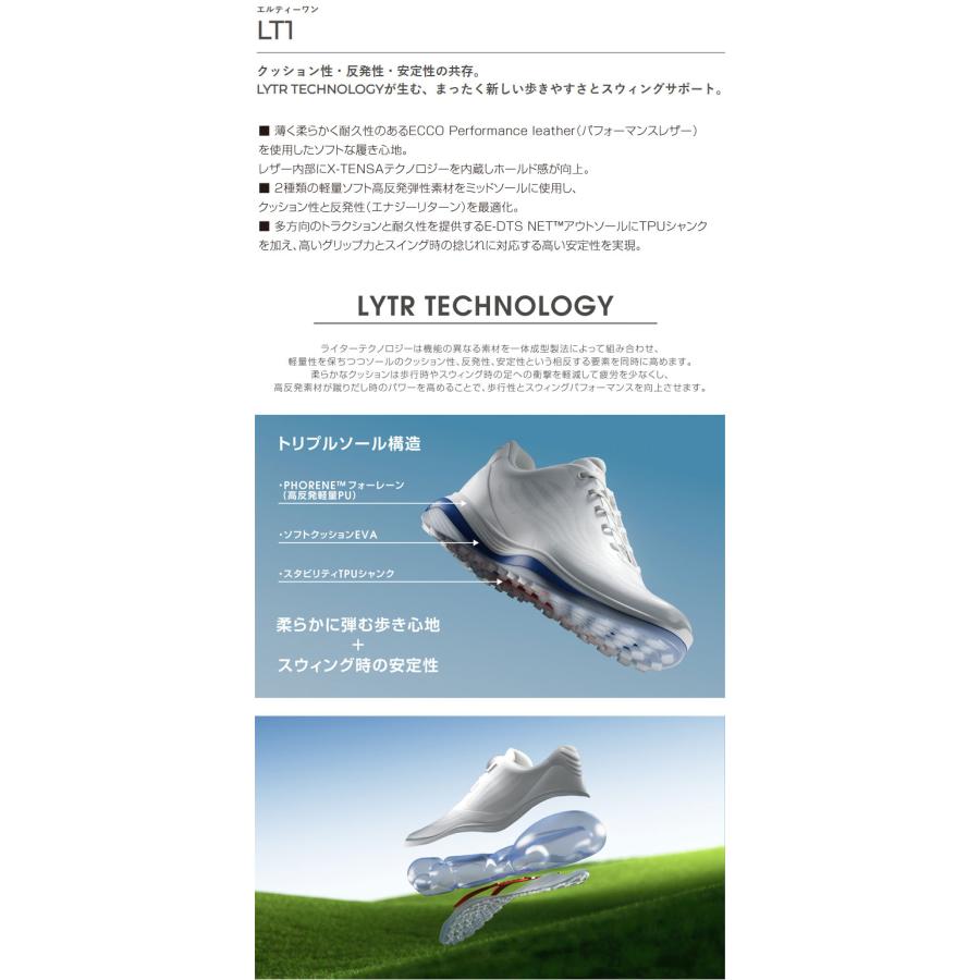 ecco（エコー） LT1 BOA ゴルフシューズ メンズ 132274 カラー