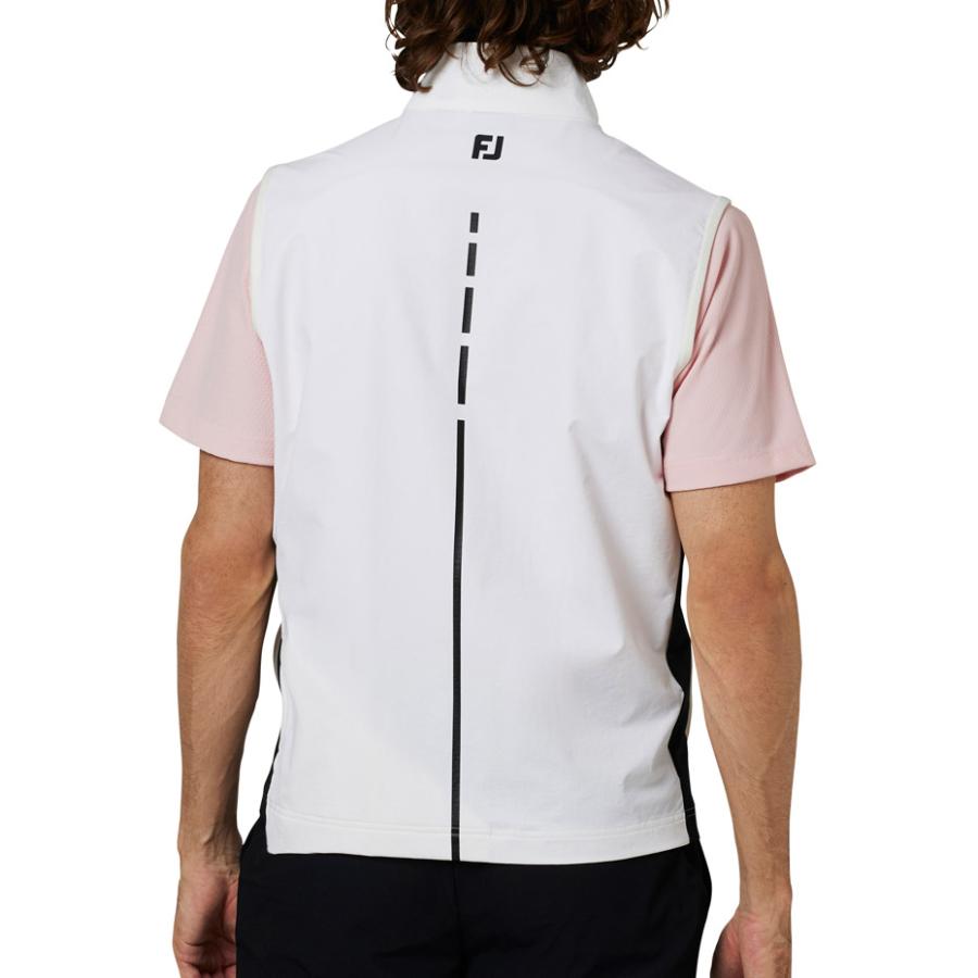 フットジョイ パッカブル 2重織 フルジップ ベスト ゴルフウェア メンズ 2025年秋冬モデル M-XL FJ-F25-M01 FootJoy（フットジョイ） パッカブル 2重織 フルジップ ベスト ゴルフ