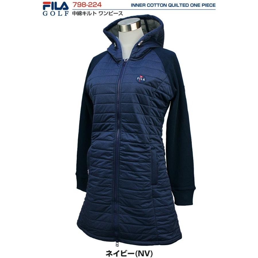 フィラゴルフ レディース ハイブリッド 中綿キルト ワンピース 798 224 18年秋冬モデル M Ll Fl18f7924 ゴルフプラザ グリーンフィル 通販 Yahoo ショッピング