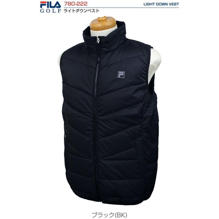 フィラゴルフ メンズ ゴルフウェア フルジップ ライトダウンベスト 780 222 年秋冬モデル M 3l Flf ゴルフプラザ グリーンフィル 通販 Yahoo ショッピング