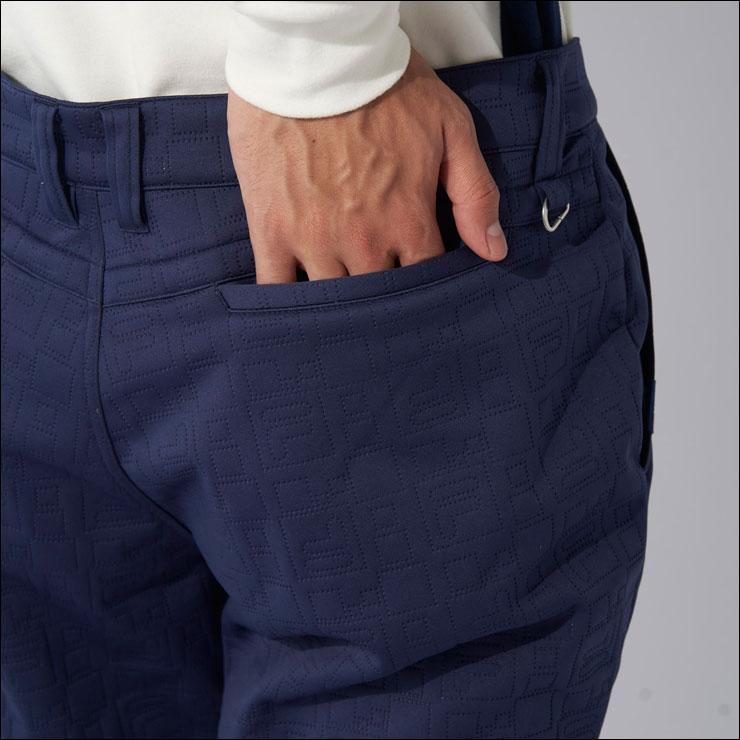 FILA GOLF フィラゴルフ 高周波キルト 3層ボンディング ロングパンツ