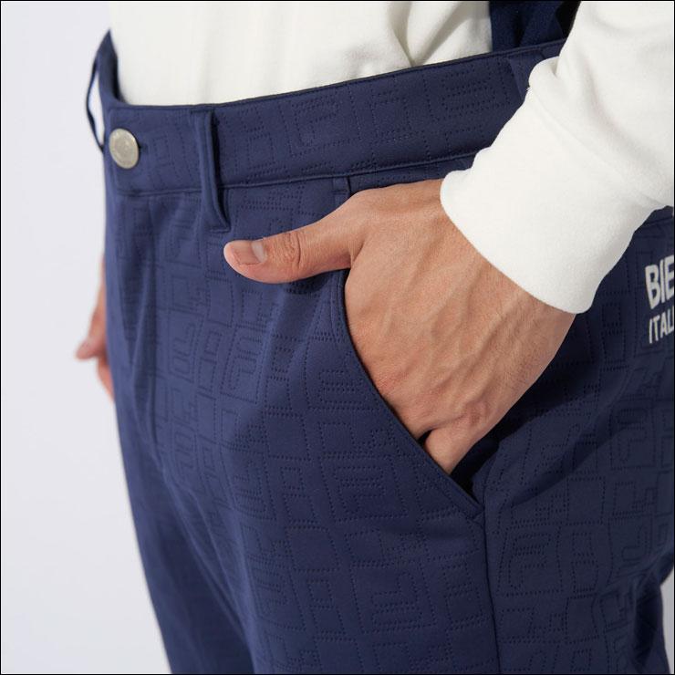 FILA GOLF フィラゴルフ 高周波キルト 3層ボンディング ロングパンツ