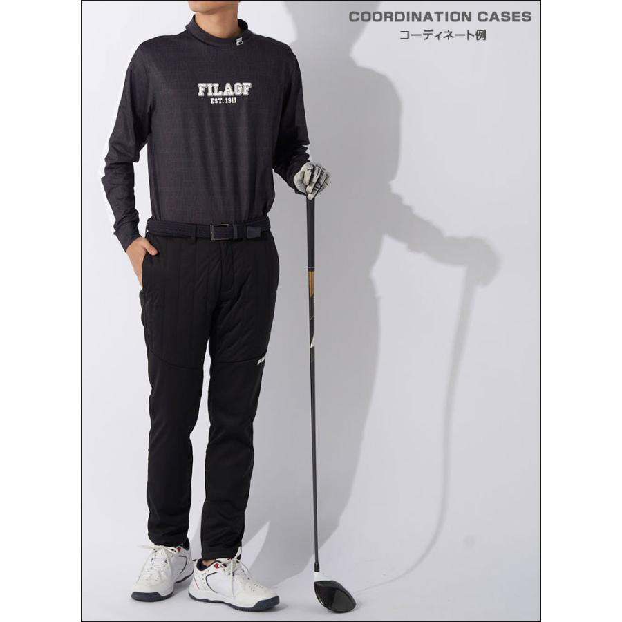 FILA GOLF フィラゴルフ ボンディング ハイブリッド 中綿 ロング FILA GOLF フィラゴルフ ボンディング ハイブリッド 中綿 ロング