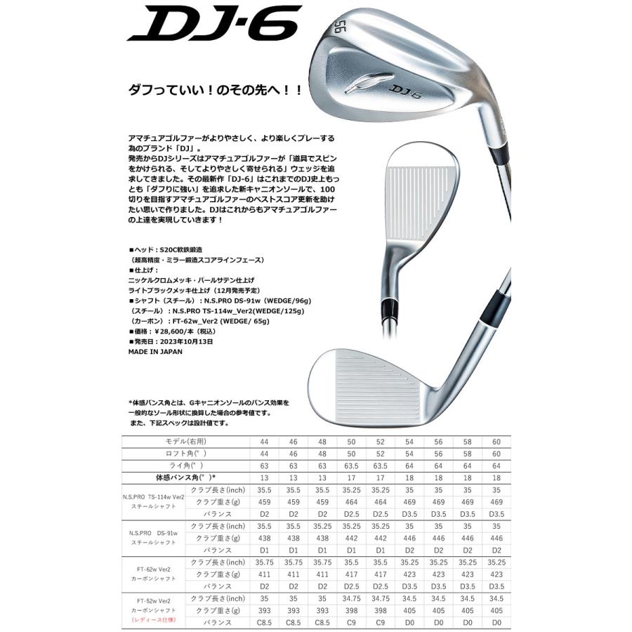 特注カスタムクラブ フォーティーン DJ-6 ウエッジ ライフル PROJECT X IO シャフト_1
