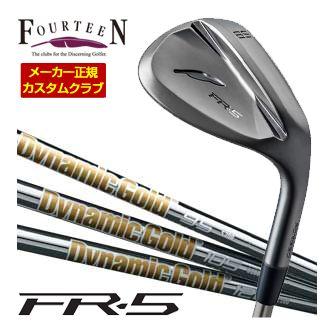 特注カスタムクラブ フォーティーン FR-5 ウエッジ ダイヤモンドブラックサテン仕上げ DG85 / DG95 / DG105 / DG115 / DG120 シャフト FOURTEEN（フォーティーン） 特注カスタムクラブ FR-5 ウエッジ