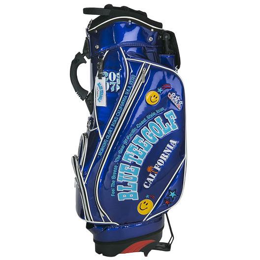 BLUE TEE GOLF ブルーティーゴルフ キャディバッグ エナメル BLUE TEE GOLF ブルーティーゴルフ キャディバッグ エナメル