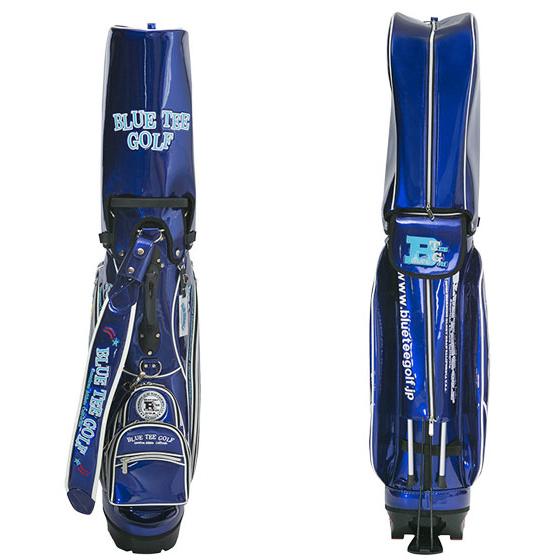 BLUE TEE GOLF ブルーティーゴルフ キャディバッグ エナメル BLUE TEE GOLF ブルーティーゴルフ キャディバッグ エナメル