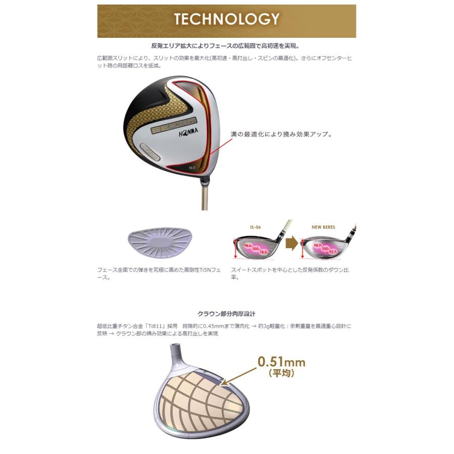 ⭐公式品⭐ 本間ゴルフ 2019年モデル ドライバー べレス ARMAQ 47 4スター カーボンシャフト 特注カスタムクラブ 【LWH2487399784】(87780円)