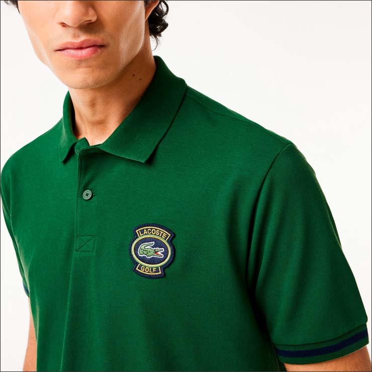 LACOSTE ラコステ ゴルフ ウェア メンズ オーバルロゴワッペン LACOSTE ラコステ ゴルフ ウェア メンズ オーバルロゴワッペン