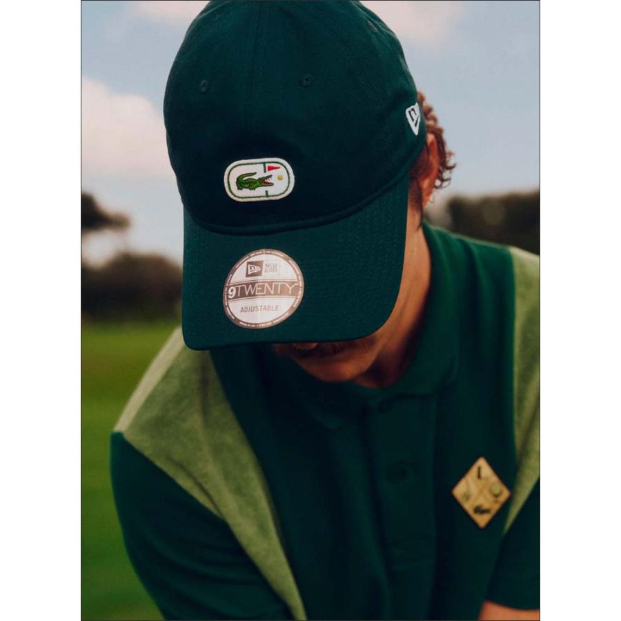 LACOSTE（ラコステ） ニューエラ コラボ 9TWENTY ゴルフ＆ワニロゴ