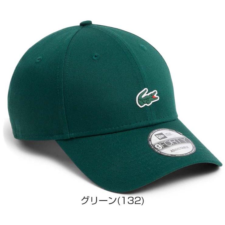 LACOSTE（ラコステ） ニューエラ コラボ 9FORTY ワニロゴワンポイント