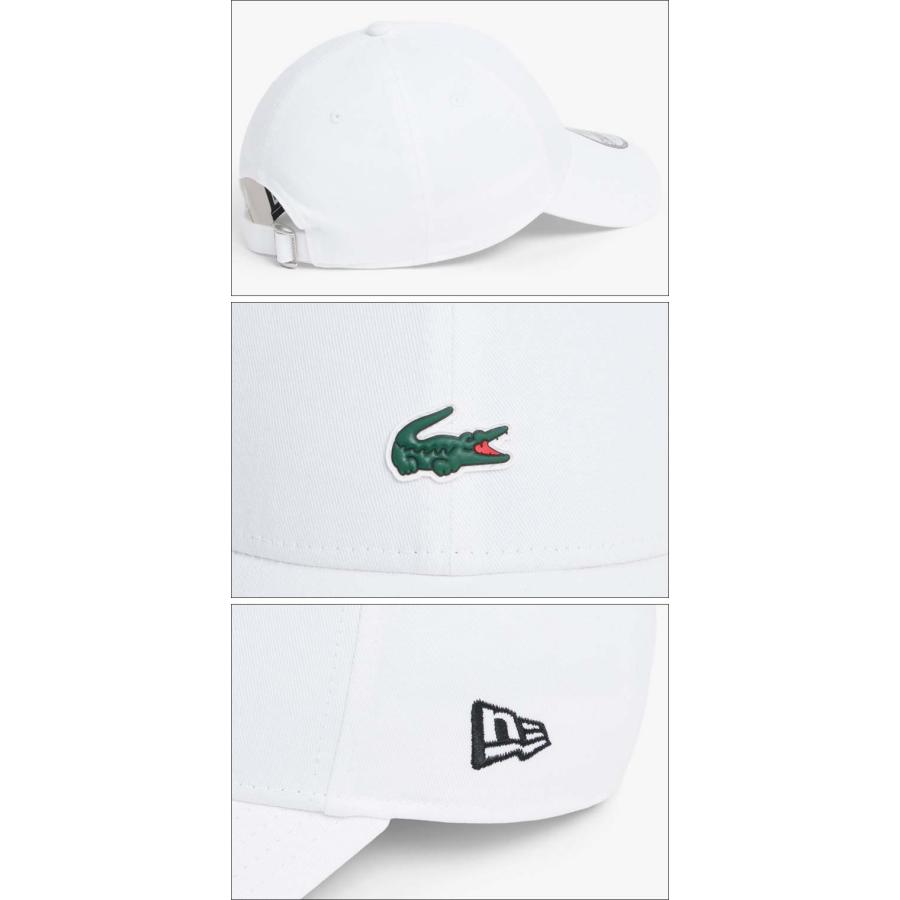 LACOSTE（ラコステ） ニューエラ コラボ 9FORTY ワニロゴワンポイント