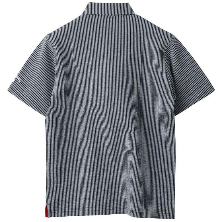 Munsingwear（マンシングウェア） シアサッカー ストライプ 半袖