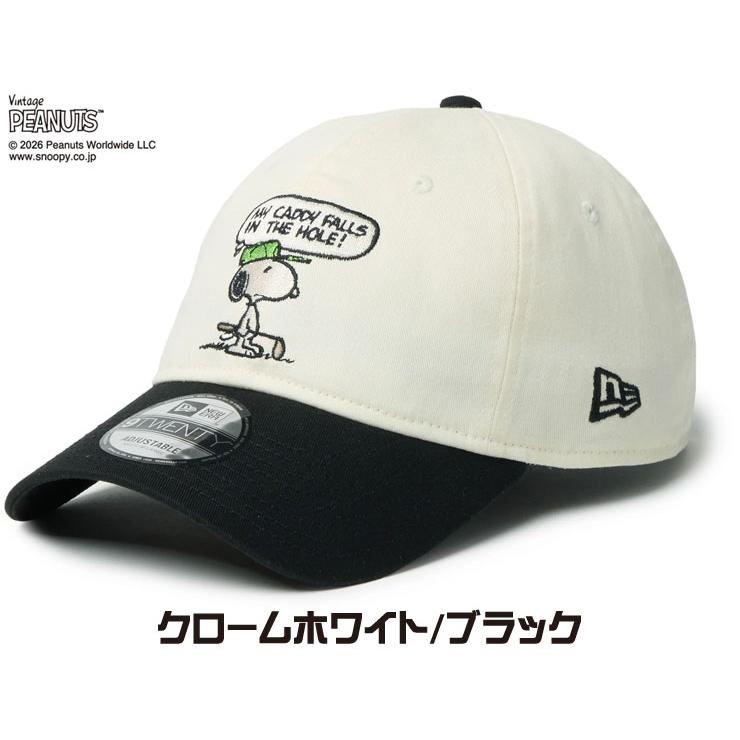 NEW ERA（ニューエラ） ゴルフ 9TWENTY Vintage PEANUTS スヌーピー