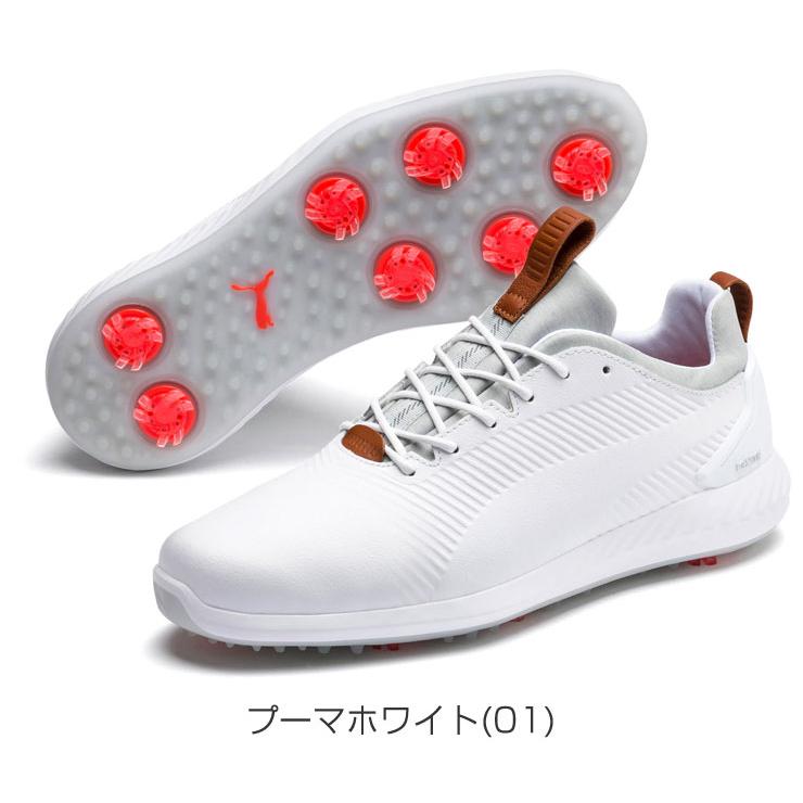 PUMA プーマ ゴルフシューズ メンズ イグナイト パワーアダプト レザー 