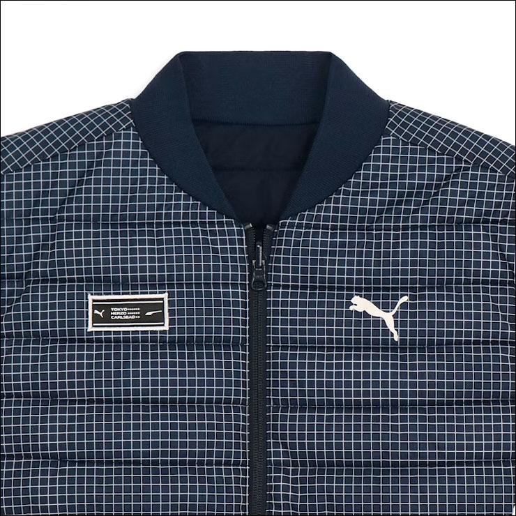 プーマゴルフ★中綿 リバーシブル スニードジャック インナー付き Sサイズ PUMA プーマ ゴルフウェア メンズ ハイパーストレッチ