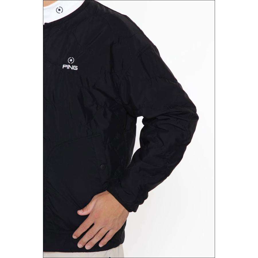 「PING APPAREL」ストレッチフルジップ中綿ブルゾン PING ピン ネイティブライン ストレッチ フルジップ 中綿