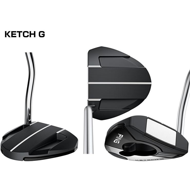 ピン 2024 KETCH G パター PING PP58 グリップ、スチールシャフト仕様の画像
