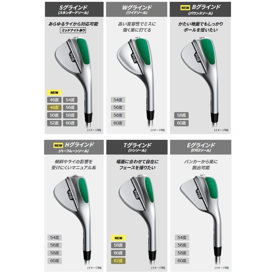 PING（ピン） S159 ウエッジ クロム N.S. PRO MODUS3 115 シャフト